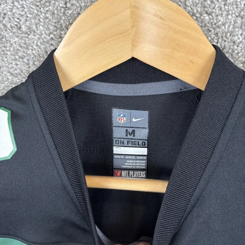Nike Zach Wilson New York Jets Jersey Youth Medium 10-12 Black NFL Football